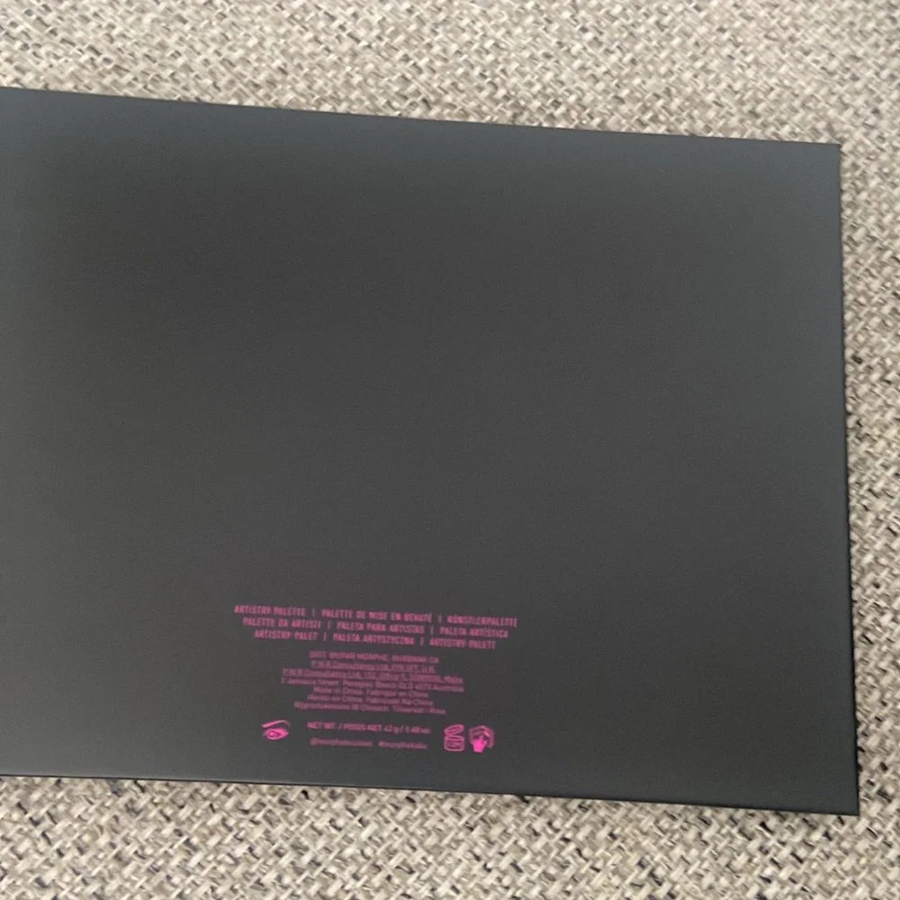 Morphe x Nikita Dragun Artistry Eyeshadow Palette 1.48 Oz Limited Edition NIB